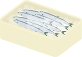 冷凍食品のイラスト
