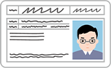 免許のイラスト