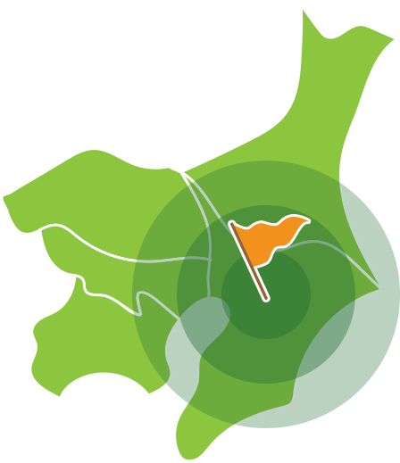 千葉県千葉市の地図